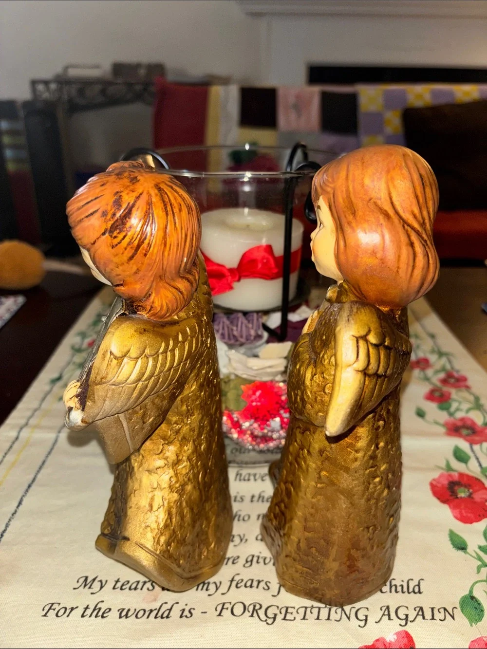 Vintage MCM Japan Gold Angels!